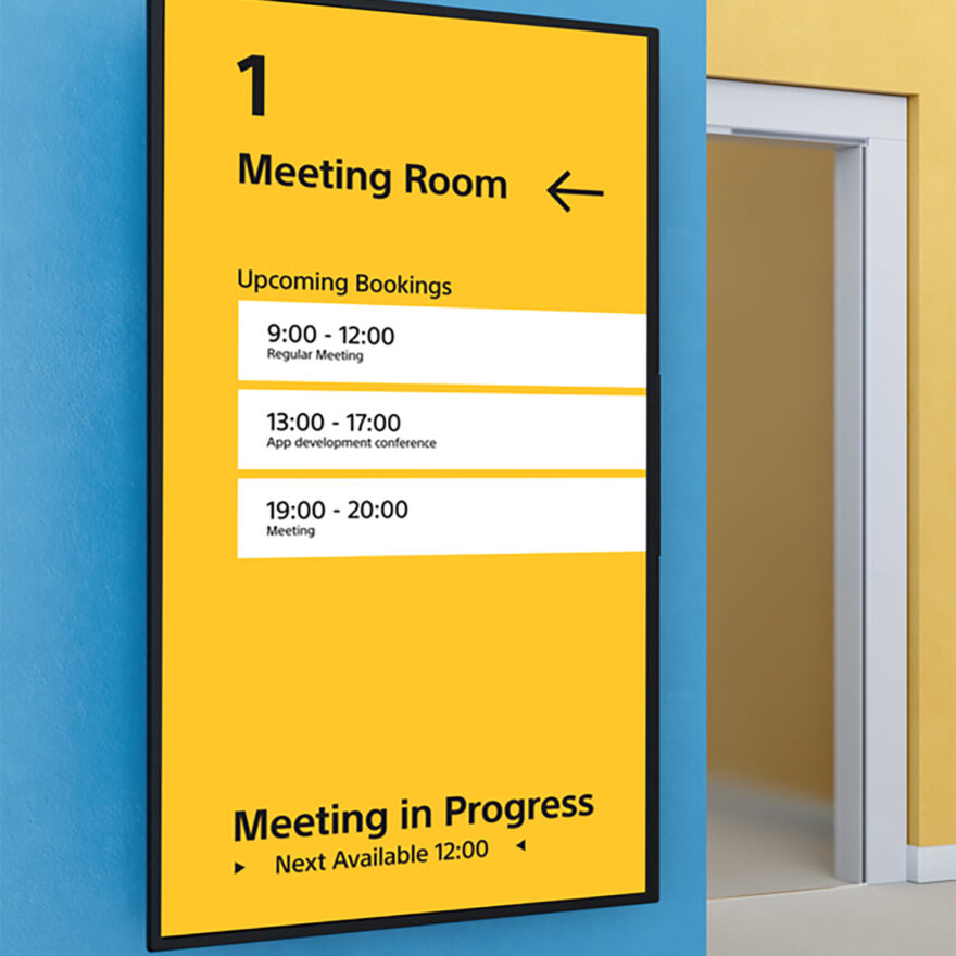 Digital signage - View home page thumbnail