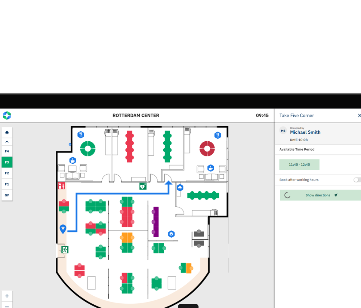 GoBright mapping routing