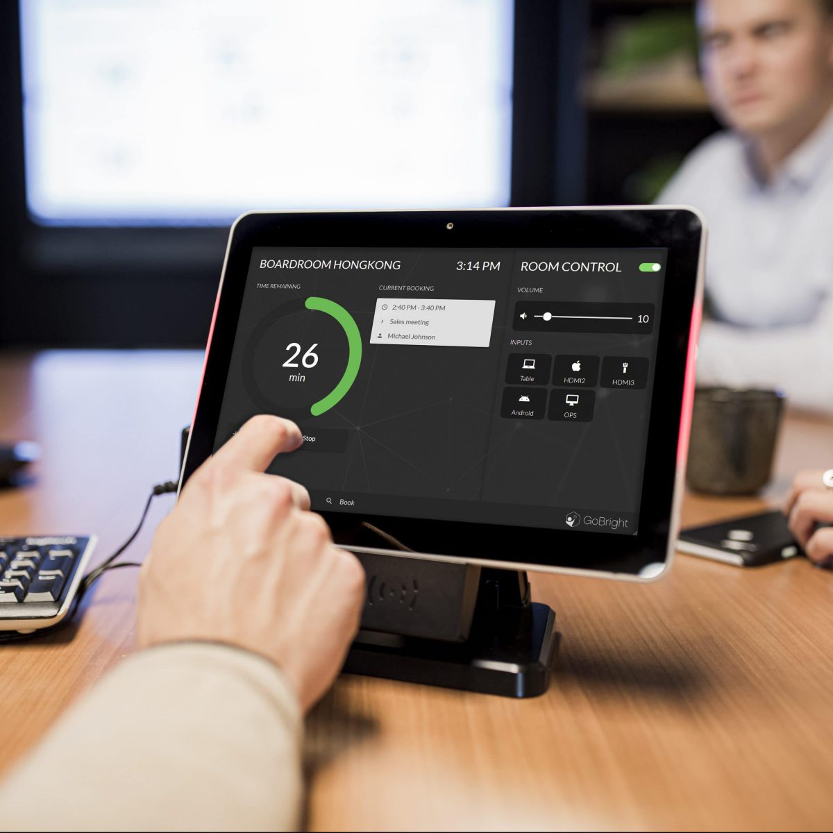 GoBright Meet - Room Management - Room Control