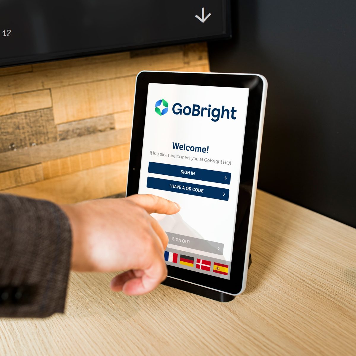 Gobright Visitor Registration Software - Welcome your guests