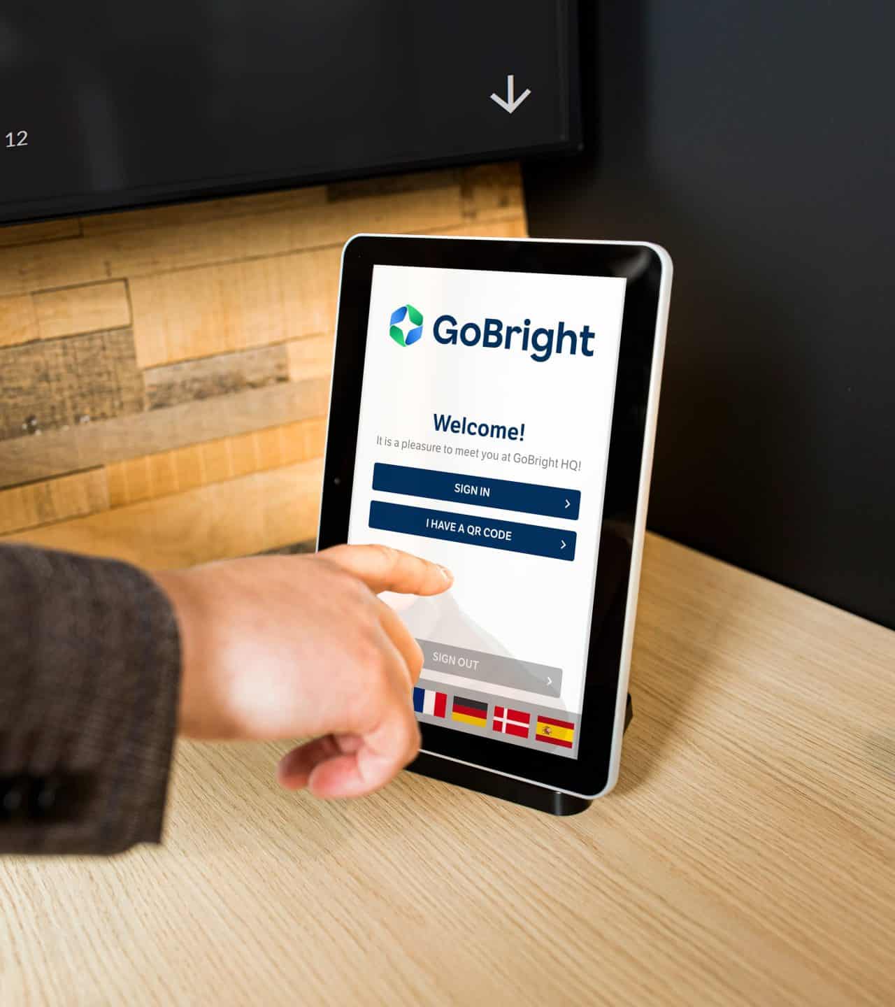 Gobright Visitor Registration Software - Welcome your guests