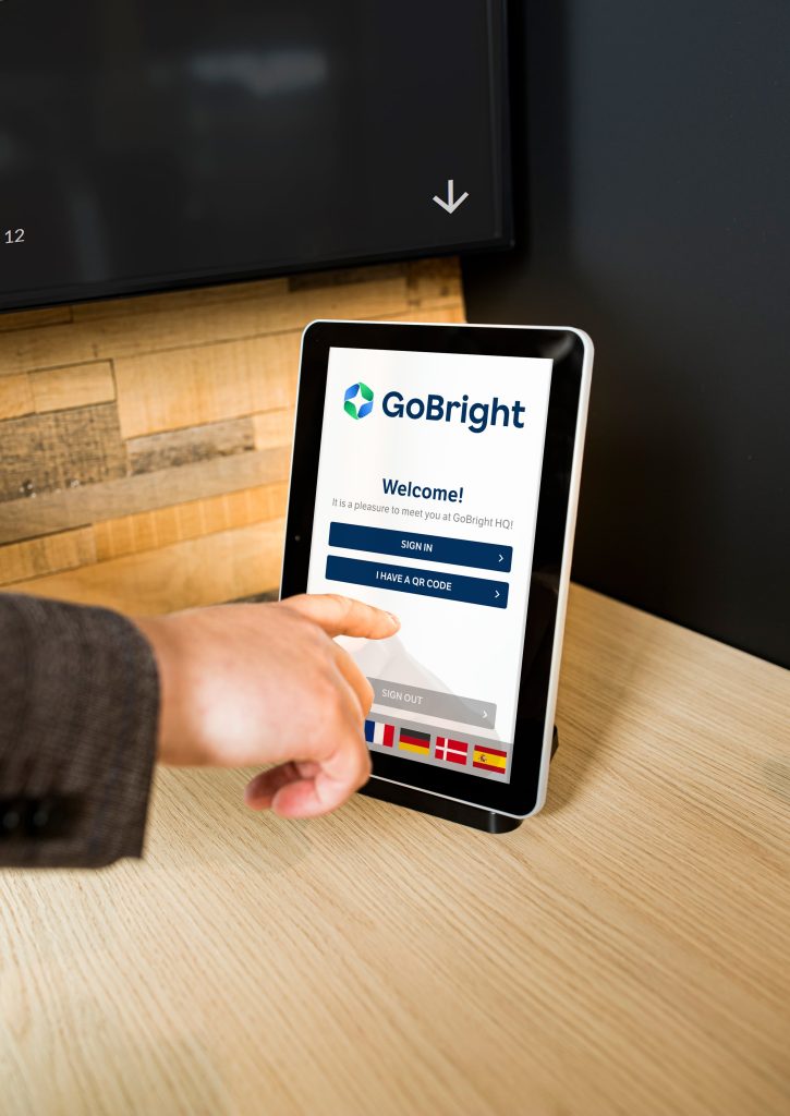 Gobright Software per la registrazione dei visitatori - Accogliete i vostri ospiti