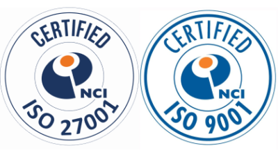 ISO 27001 and 9001 Certifications