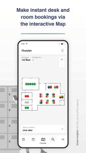GoBright Neue App - Sofortige Tisch-/Zimmerbuchungen über interaktive Karte