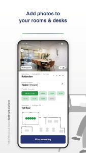 GoBright New App - Add Photos to Rooms/Desks