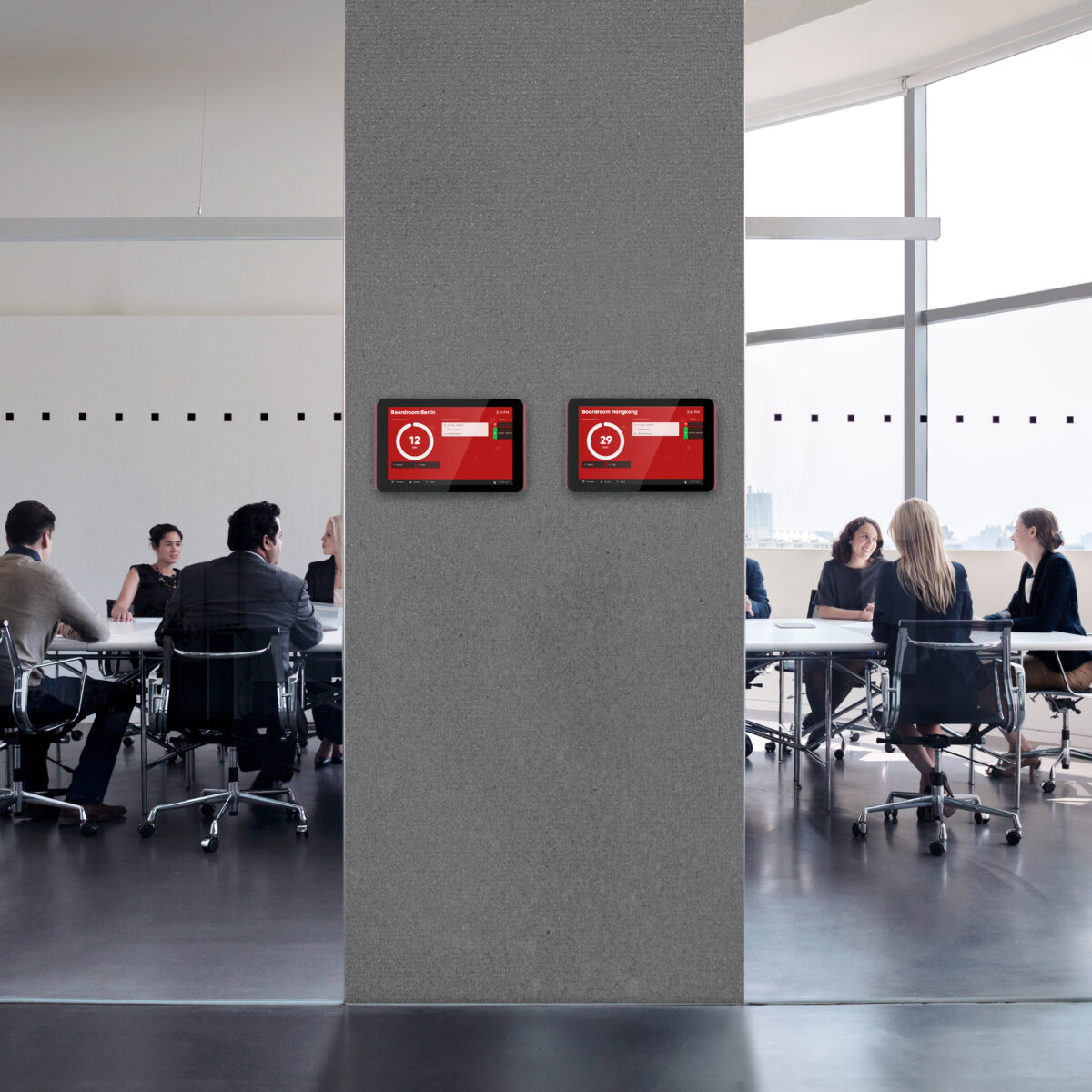 GoBright - Room Booking System - Room Panel