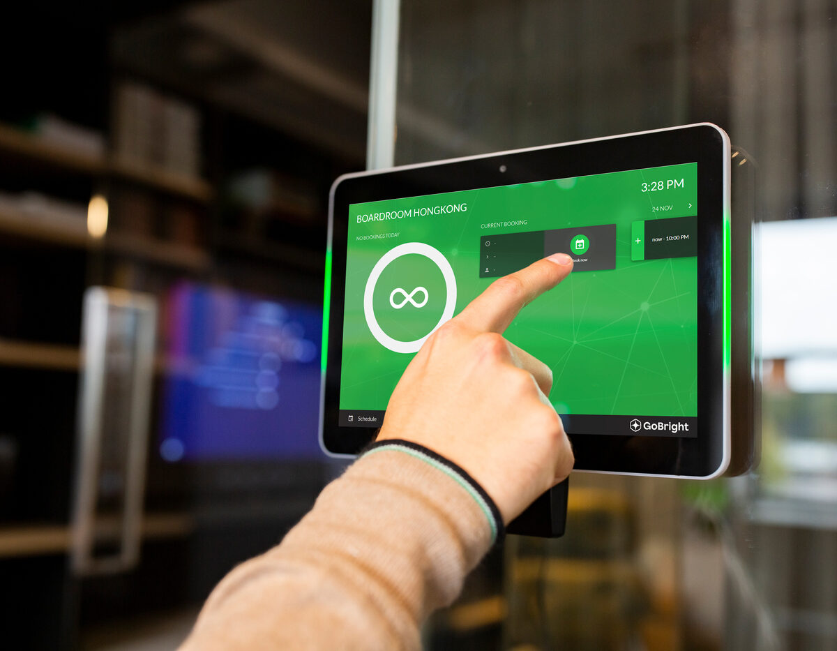 GoBright Room Booking - ProDVX Panel - Book your meeting