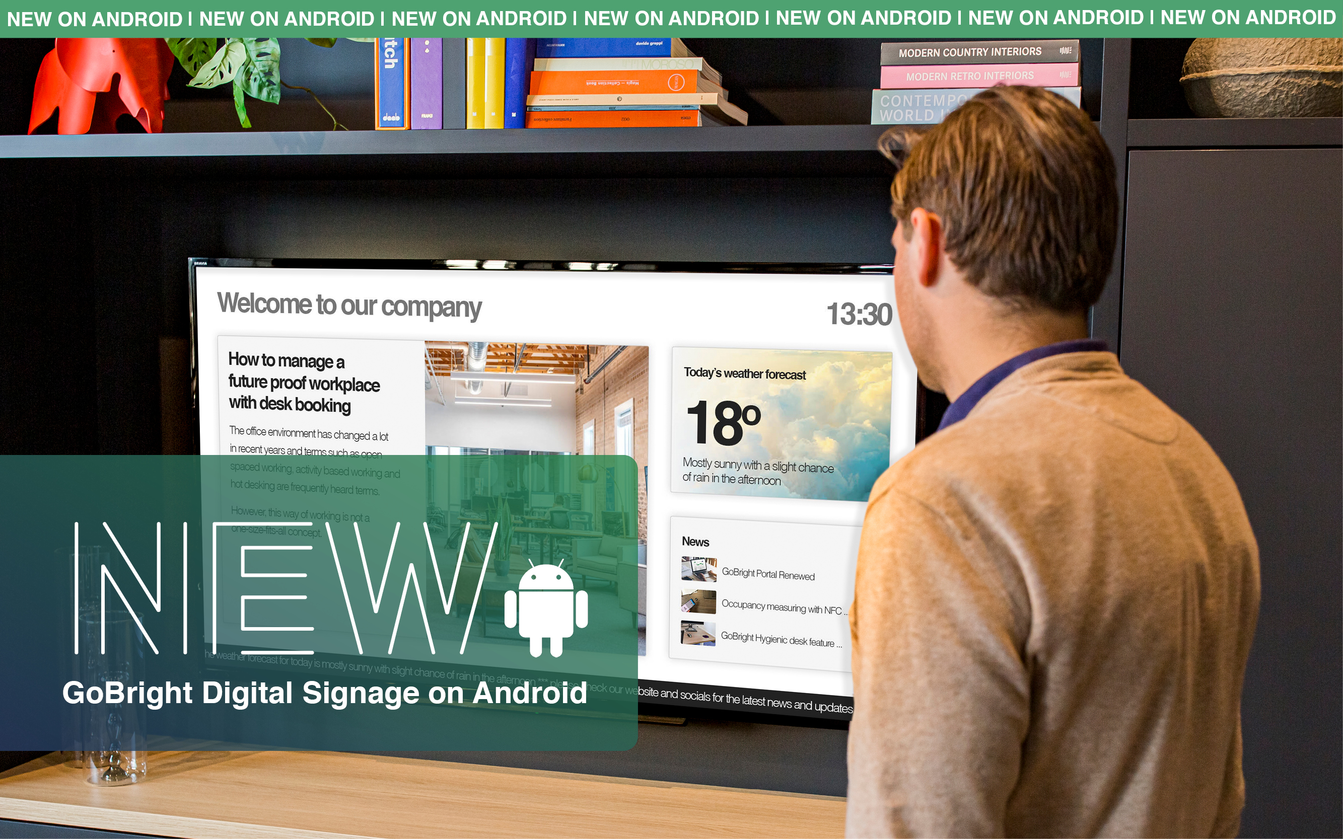 GoBright - Digital Signage - Narrowcasting - auf Android und WebOS - ISE 2023