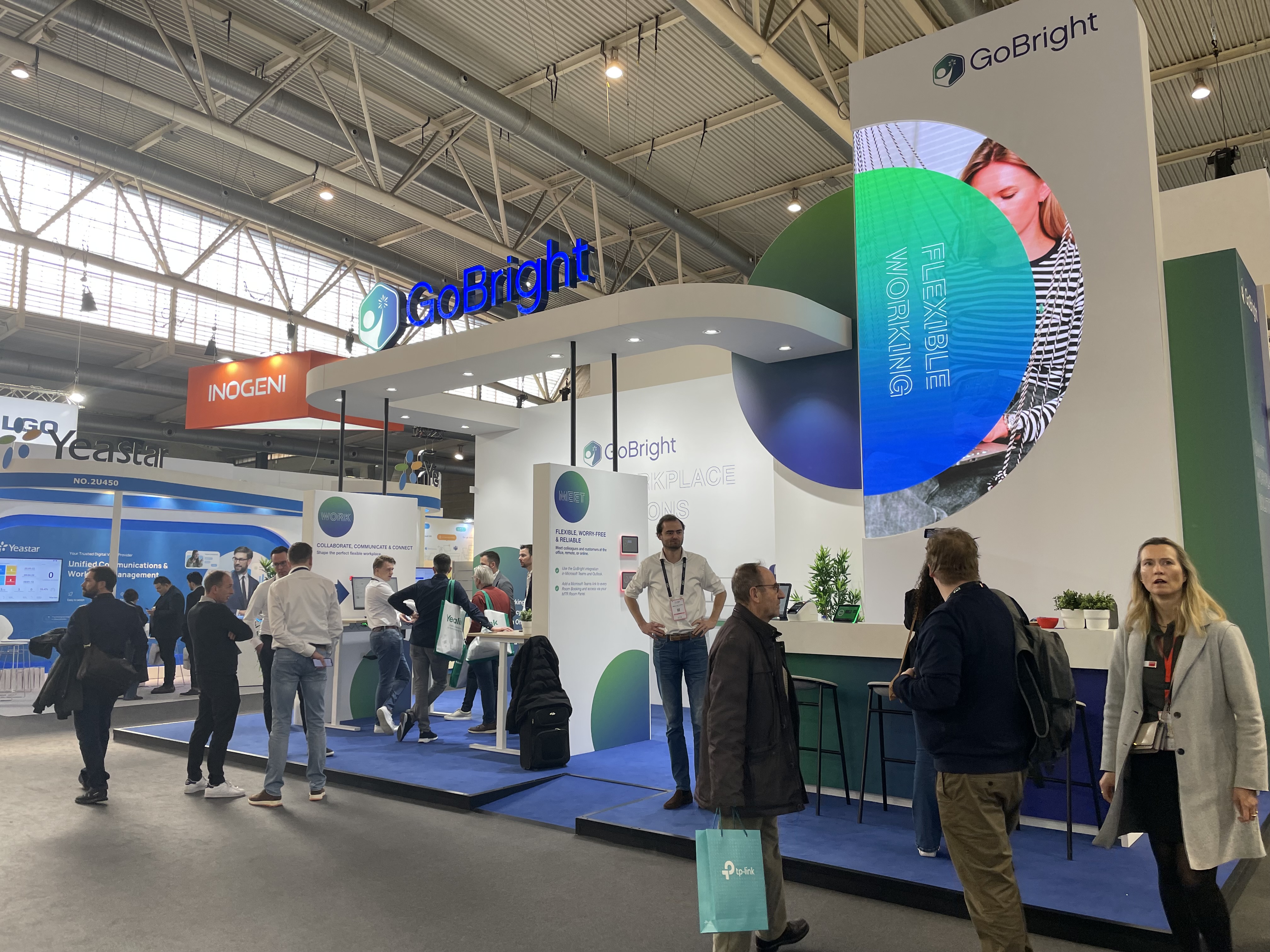 GoBright stand at ISE Barcelona 2023