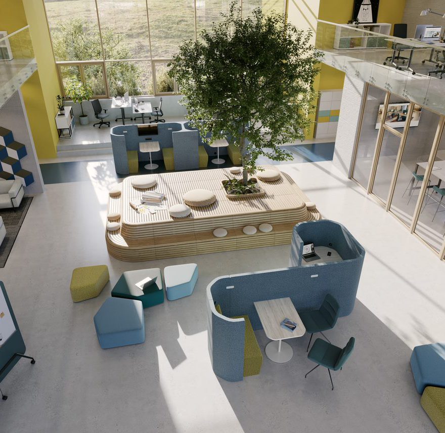 ASSMANN - GoBright furniture partner - Hybrid office