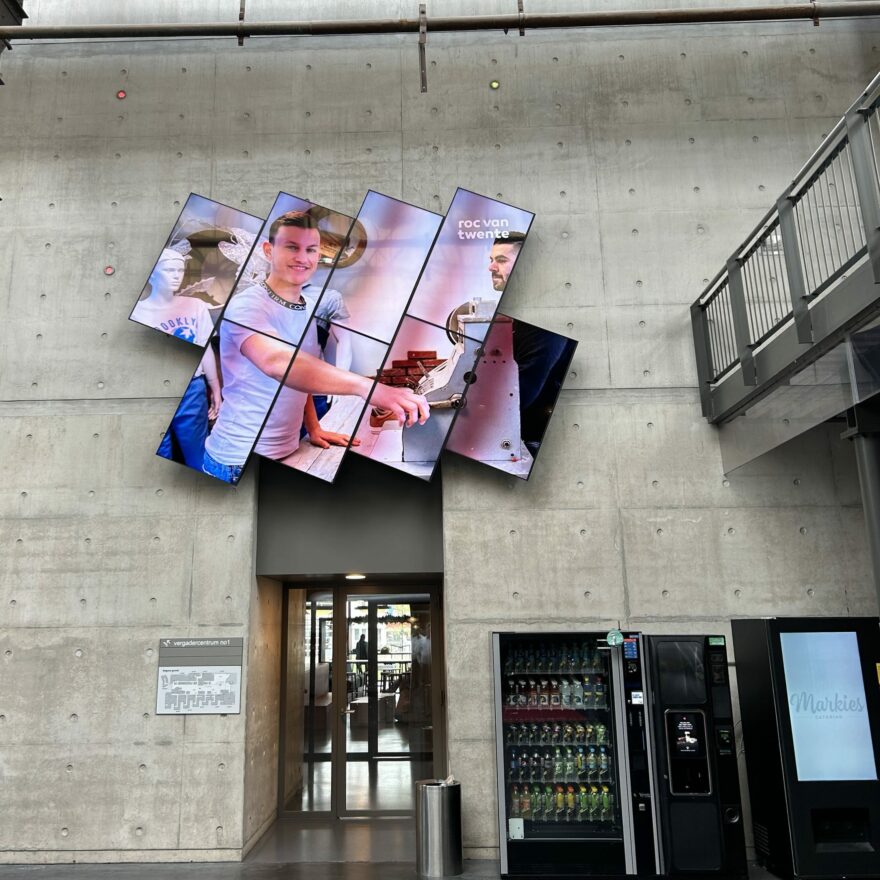 GoBright - Digital Signage - Narrowcasting - Uddannelse - Skoler - ROC Twente