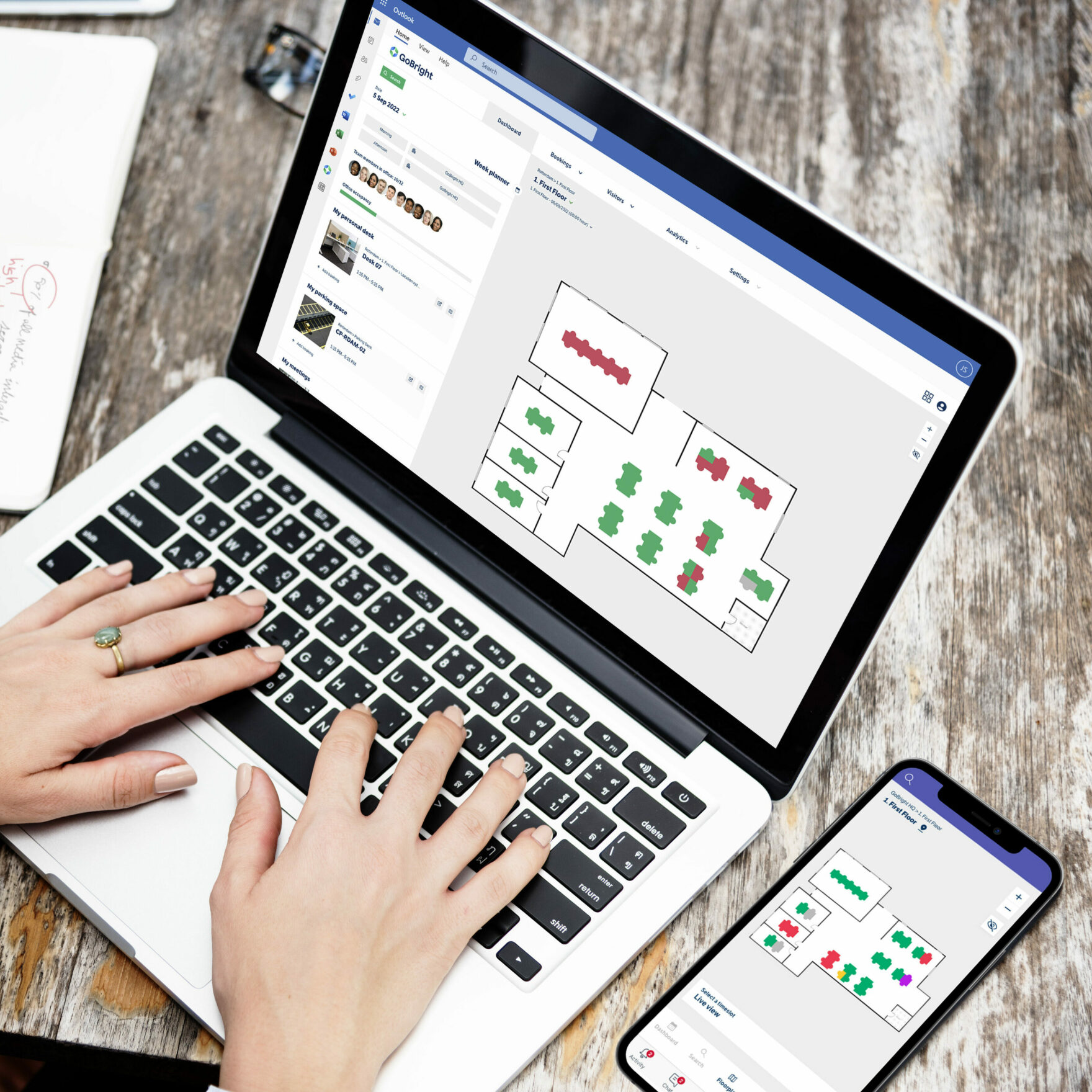 Desk Management System - GoBright