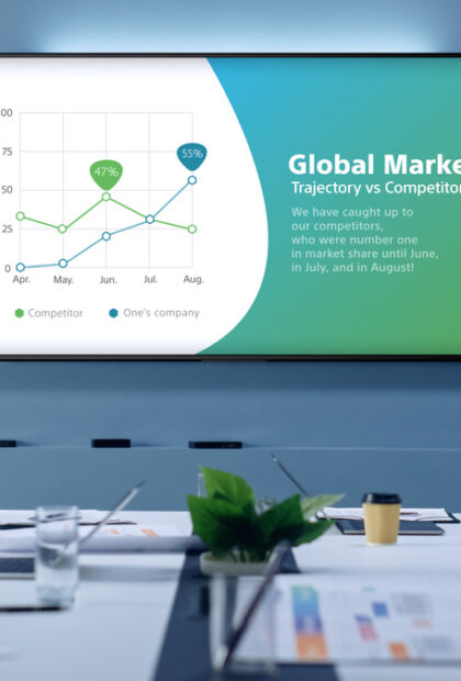 GoBright - A bright display partnership with Sony Professional