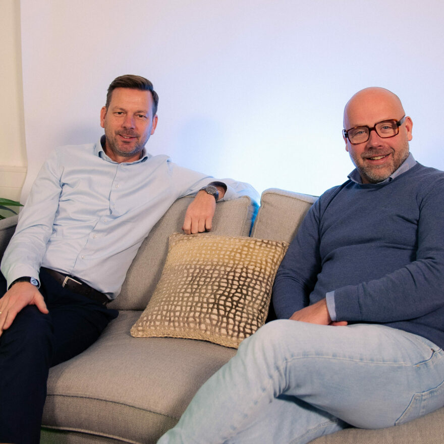 GoBright Chris Wiegeraad and Hans de Bloid from Epatra Benelux