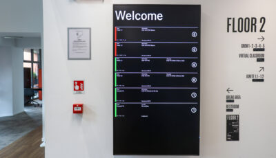 GoBright - Polimi Graduate School of Management - Case Story - Education - Wayfinding - Digital Signage