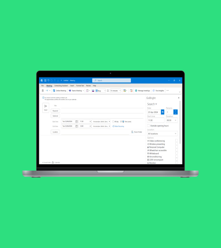 GoBright Outlook Plugin Upgrade - GoBright