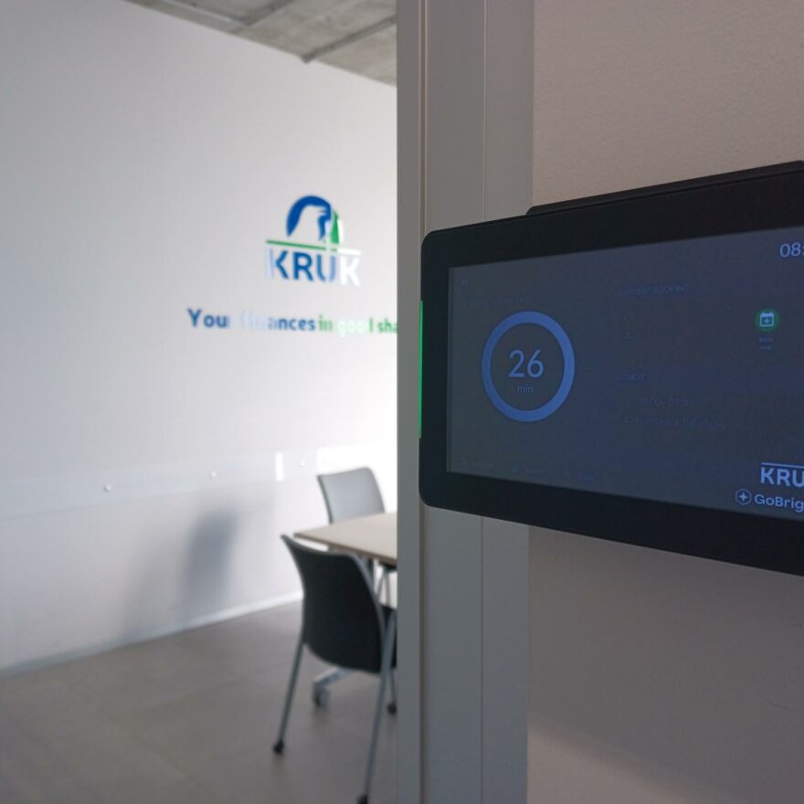 GoBright - Case Story - KRUK Italia - Room Booking - Smart Workplace Solutions - Room Management