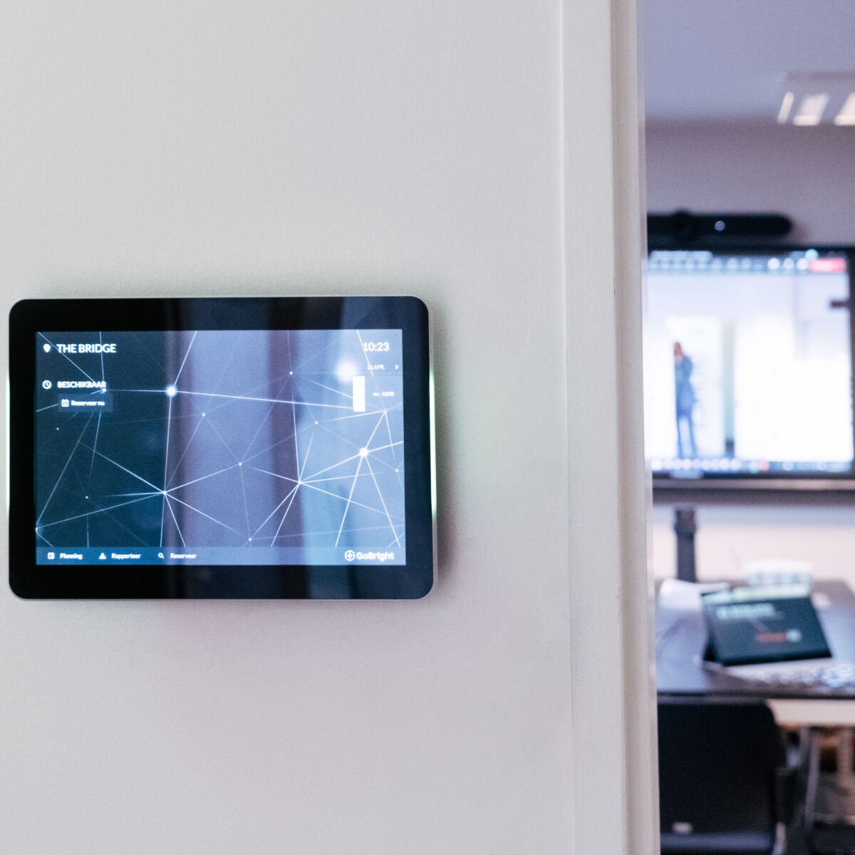 GoBright - Network - Reseller - PlayAV - Room Booking display