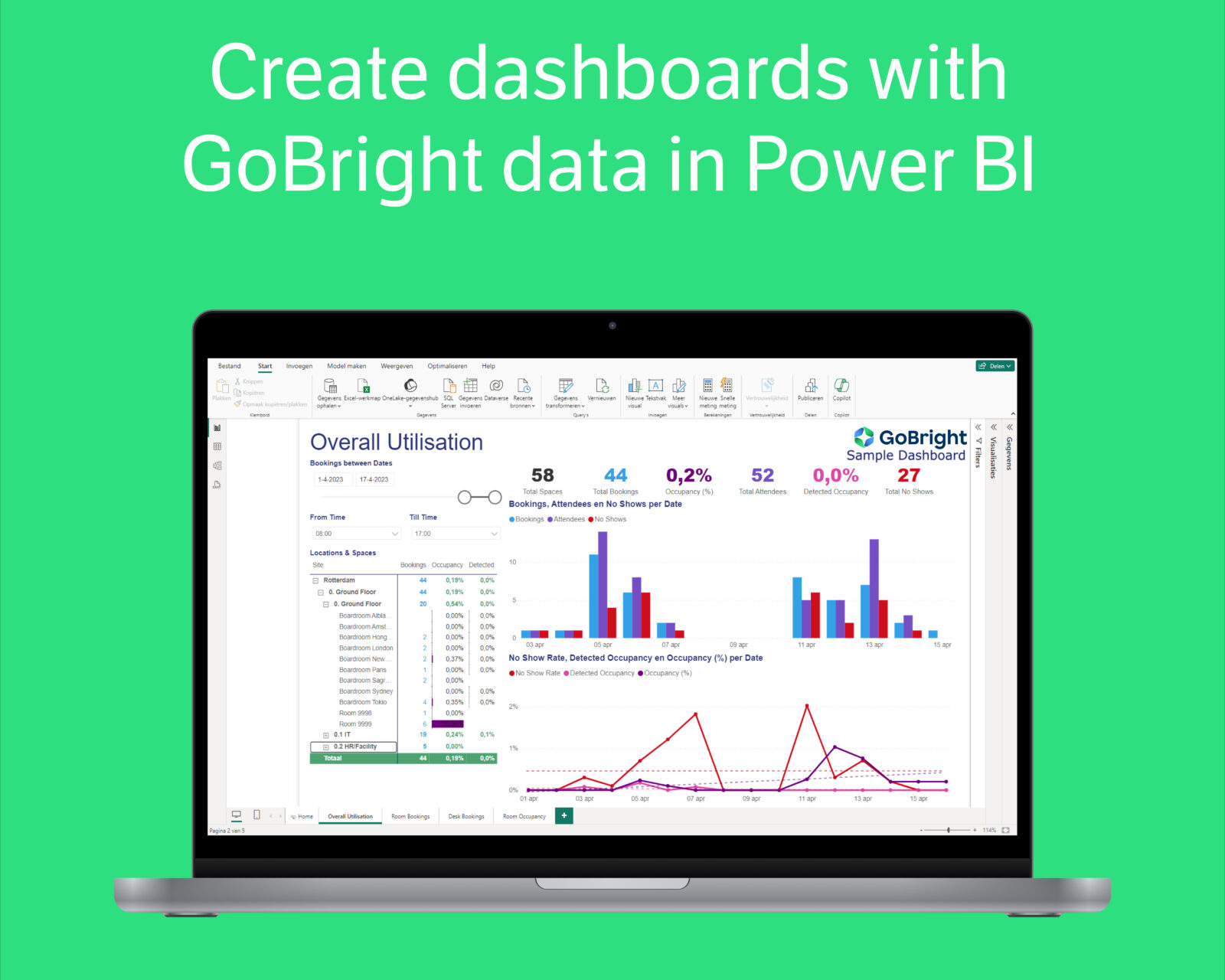 GoBright - Integration and compatibility Microsoft PowerBI