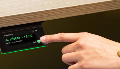 5 reasons why the new swipe feature will make your workday easier - GoBright - Smart Workplace Solutions - Interact Swipe - Panorama
