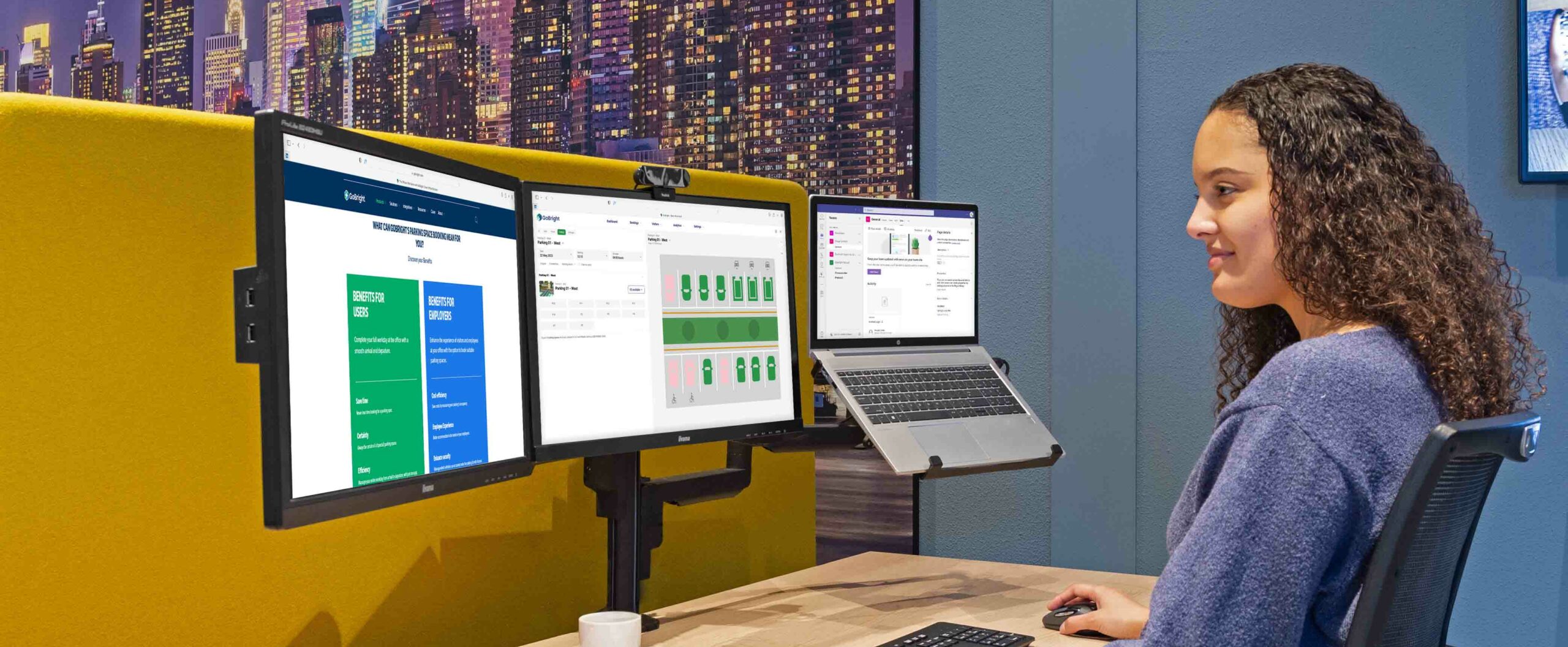 GoBright Desk Booking - Car Parking