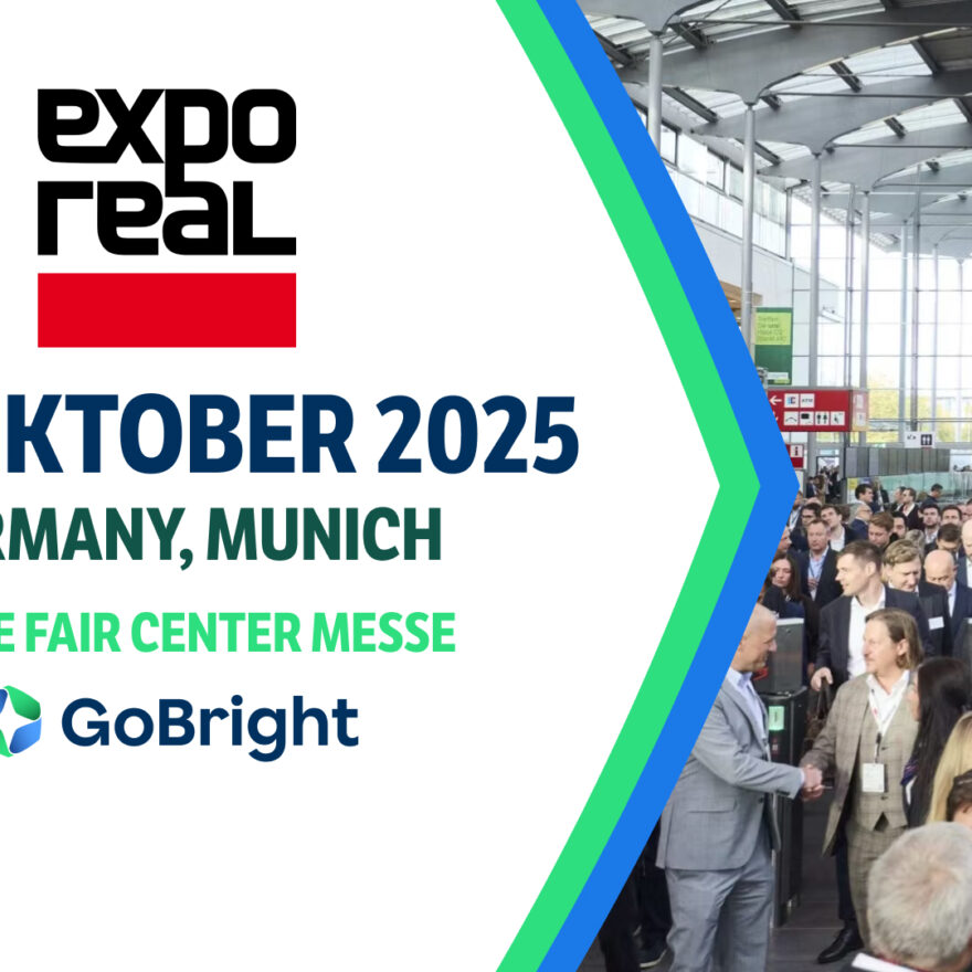 Expo REAL 6 - 8 oktober 2025 Germany Munich Trade Fair Center Messe Go Bright