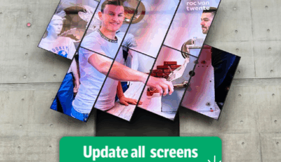 Bulk Update for Digital Signage | GoBright Platform Improvement