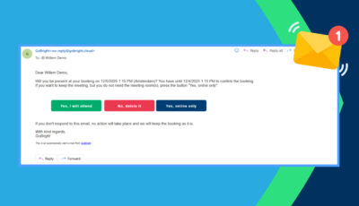 Rooms Early Presence Confirmation website featured image