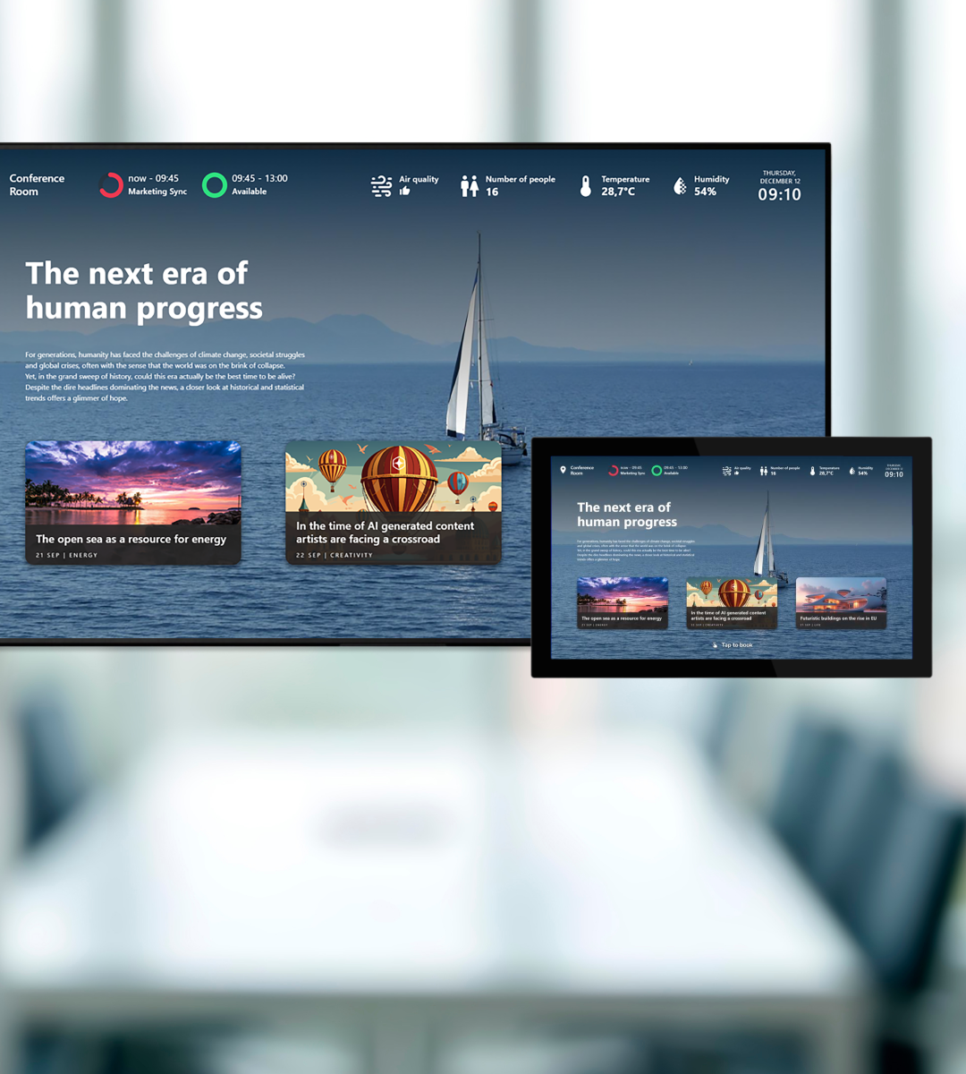 In Room Signage - Left