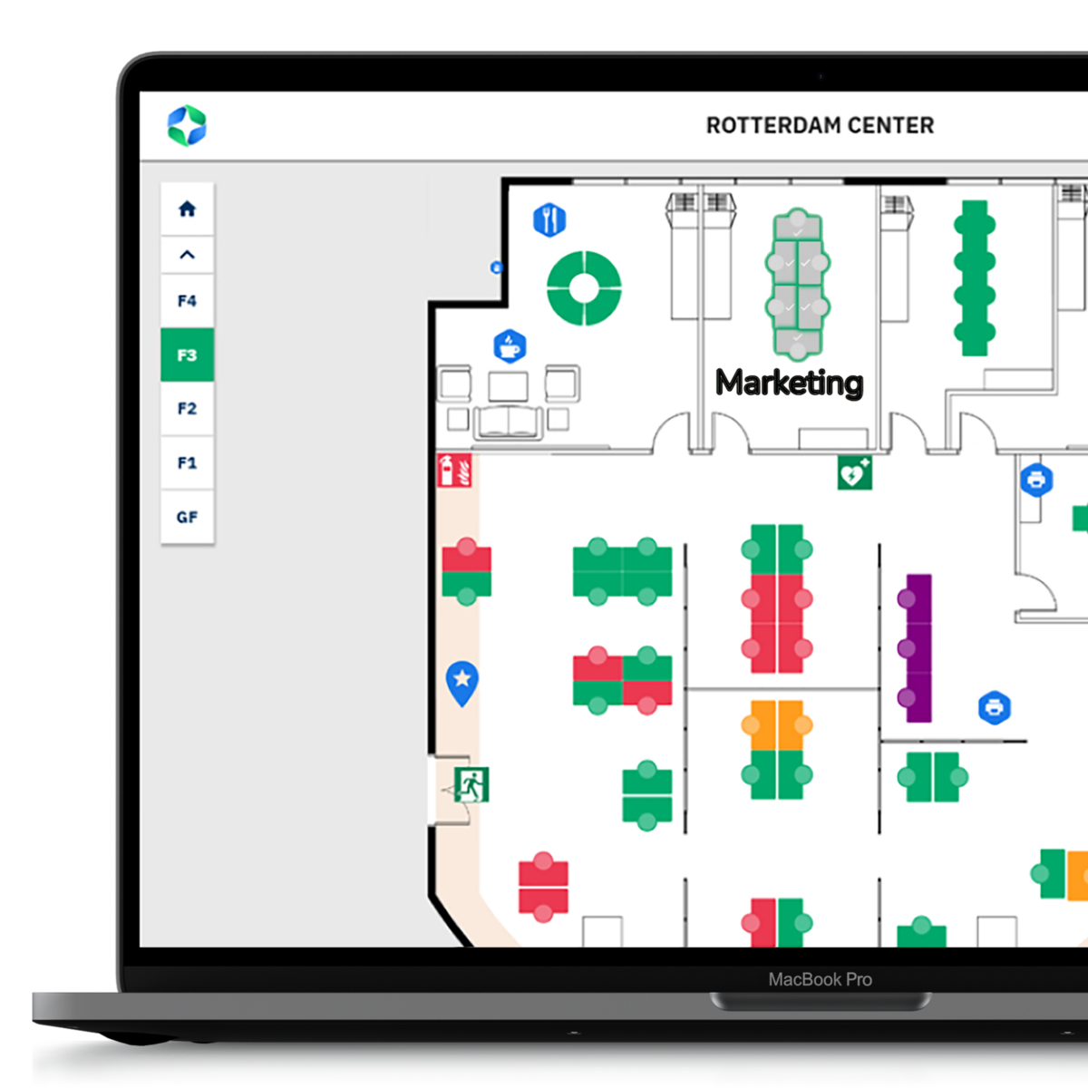 Zone booking desk 2.0