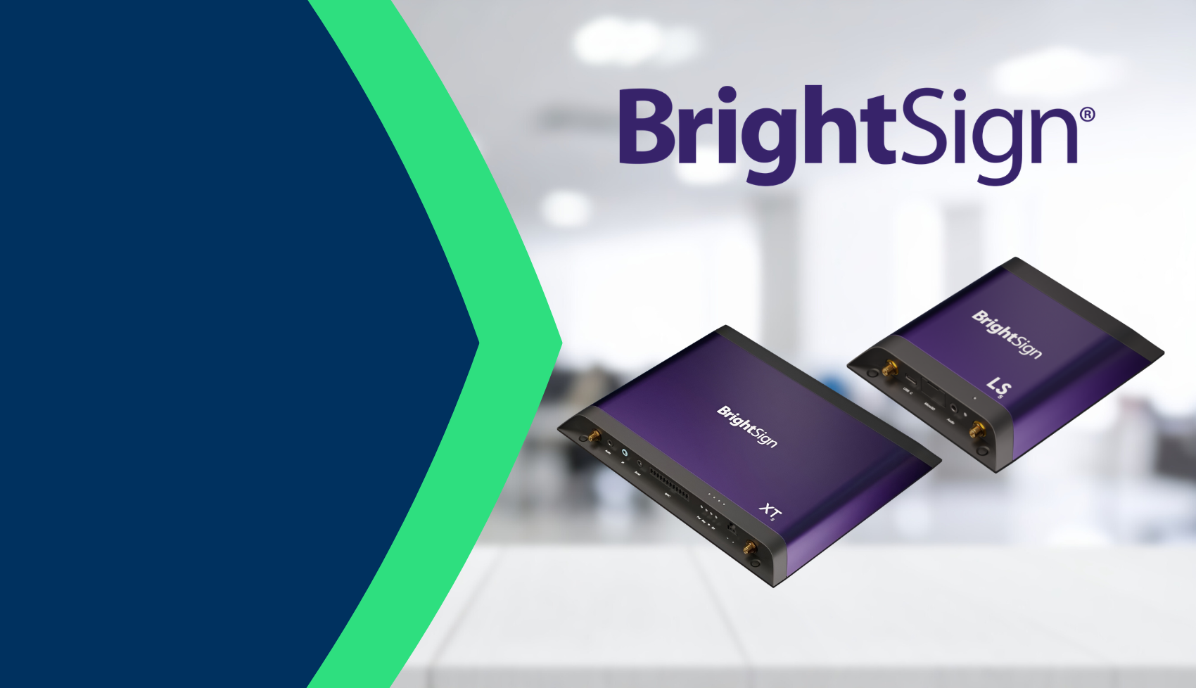 BrightSign Player-support för digital skyltning – GoBright