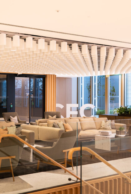 GoBright customer case - CFC case panorama boardroom