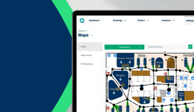 GoBright Map Editor icon showing a floor plan with a drawn room shape