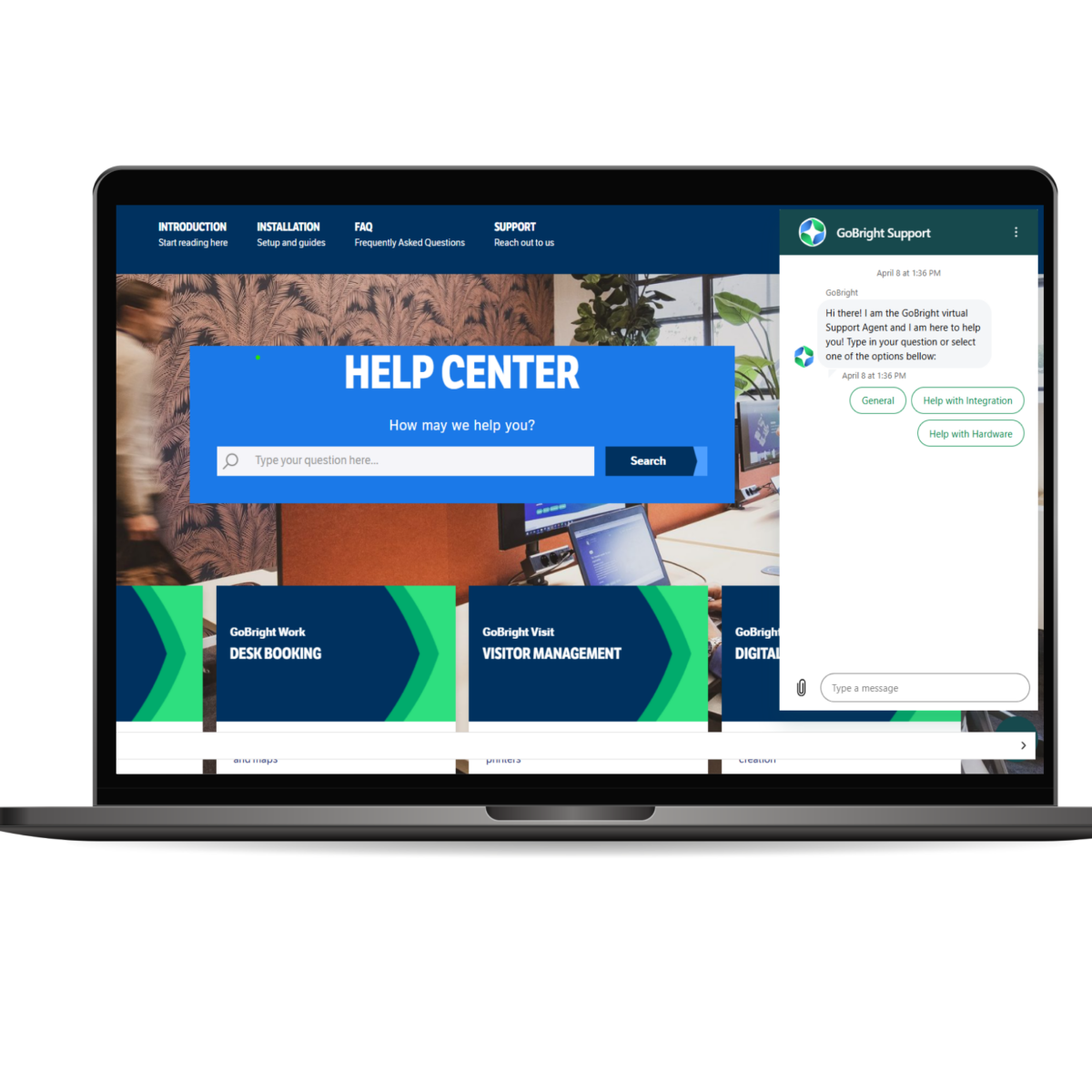 GoBright Basic Support - GoBright Help Center - Virtual Assistant