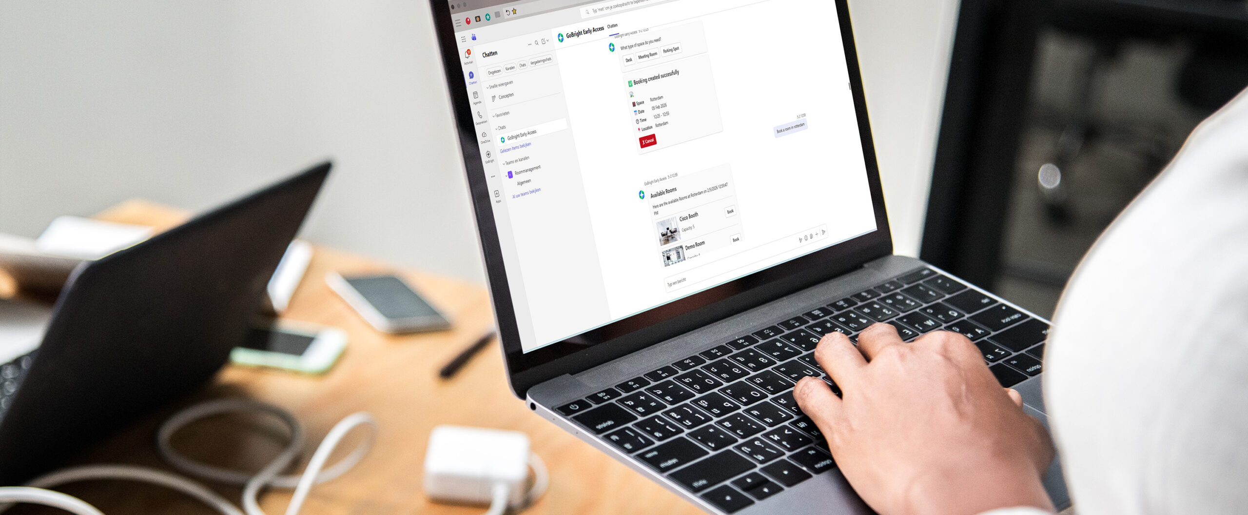 GoBright Teams Chatbot - Smart Workspace Booking, Right Inside Microsoft Teams