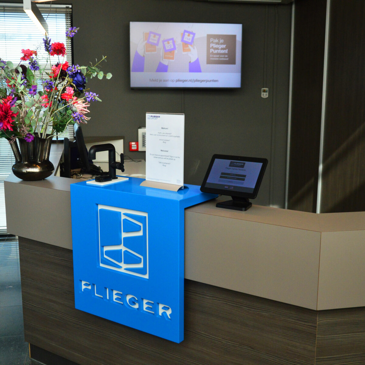 Customer case Plieger - GoBright's Visitor Management