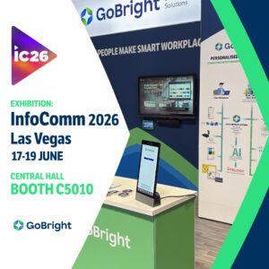 GoBright InfoComm 2026 à Las Vegas, sur le stand C5010, du 17 au 19 juin.