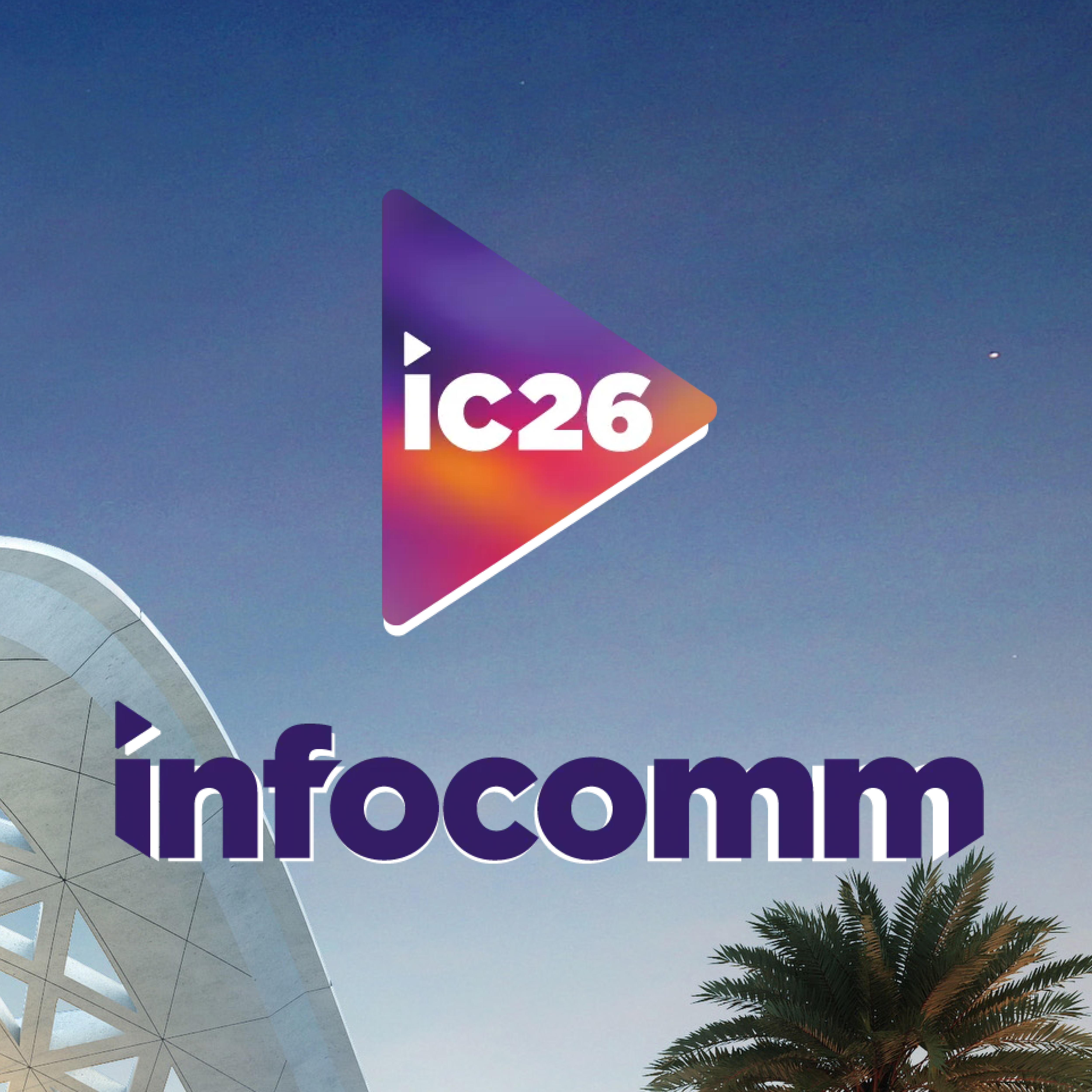 GoBright at InfoComm 2026 in Las Vegas, highlighting booth C5010 and event dates 17–19 June.