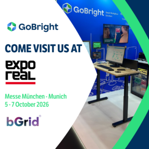 Image of the first Announcement of GoBright attending the Expo Real