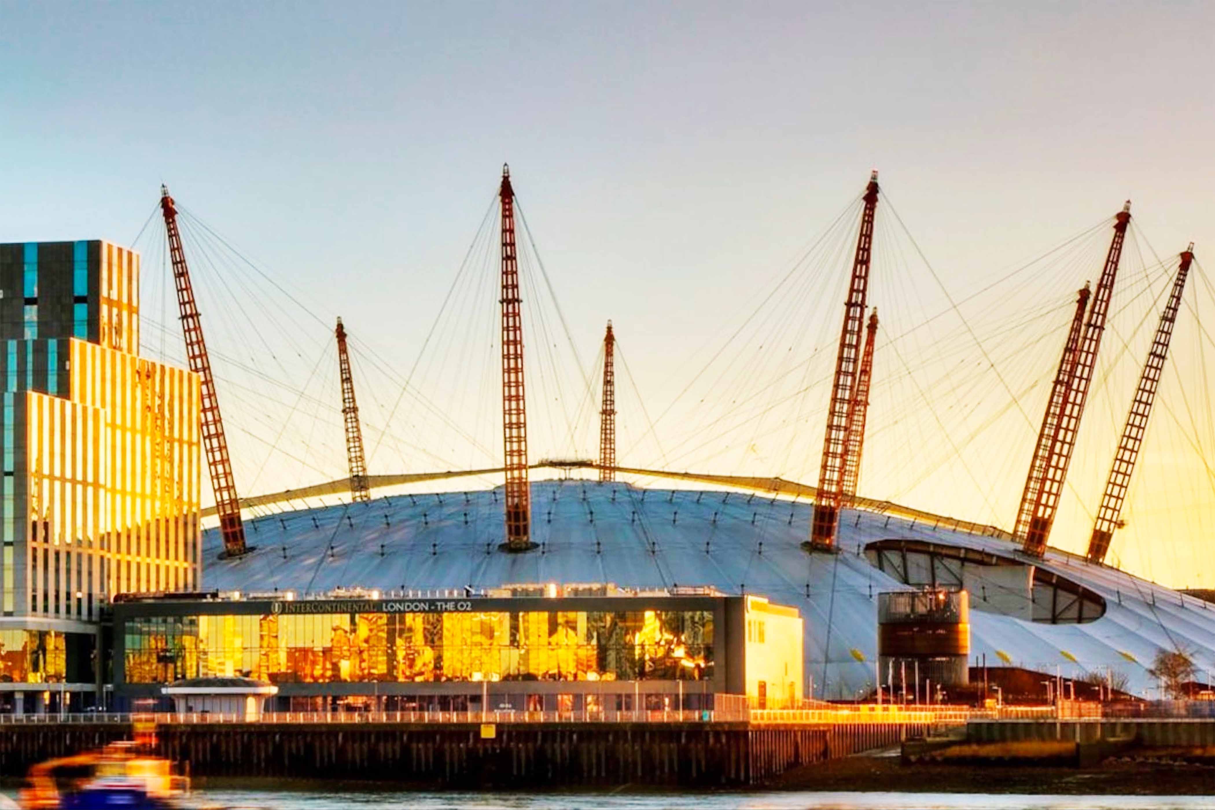Photo of the O2 arena