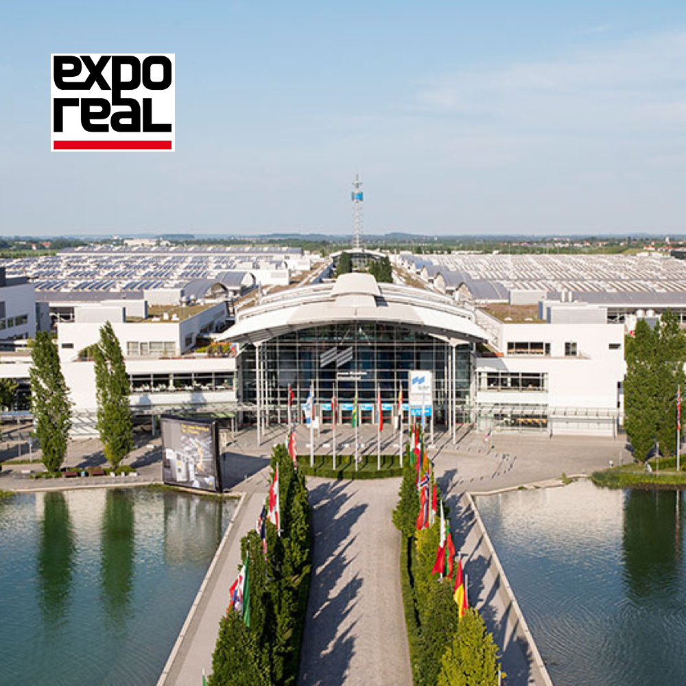 Foto van de evenementenlocatie van de Expo Real, waar GoBright van 5 tot en met 7 oktober aanwezig zal zijn